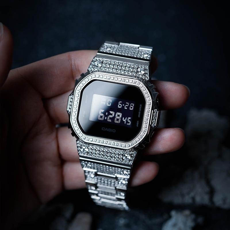Casio Мужские часы G-SQUAD Series Черные DW-5600BB(Watch8--)