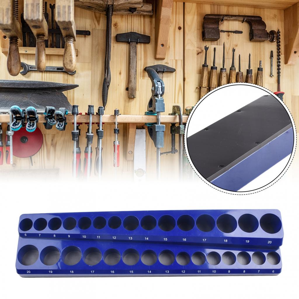 Magnetic Socket Organizers Metric Socket Holder Socket Holder Unused