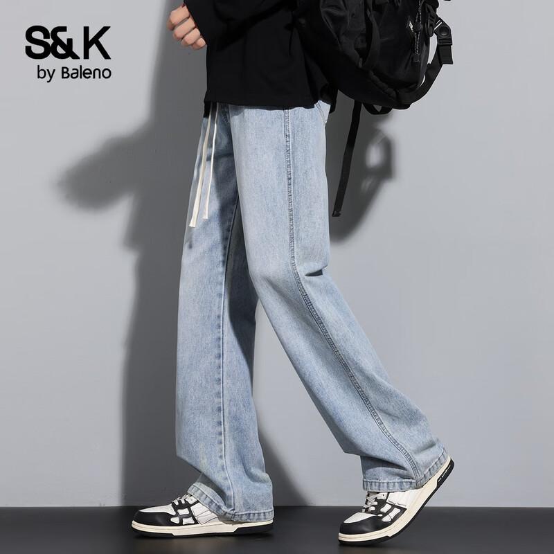 Джинсы Baleno S&K High-Street Повседневные Свободного кроя
