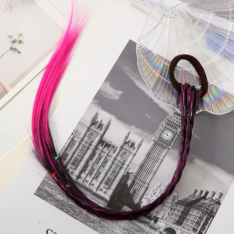 3 шт. простая детская резинка для волос резинка аксессуары для волос детский парик повязка на голову для девочек твист коса веревка головной убор детский подарок