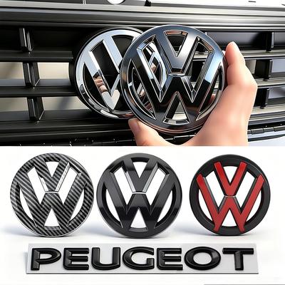 Volkswagen Car Logo Front Grille Rear Trunk Decoration Sticker For VW GTI Golf Polo Passat Tiguan T-ROC CC Arteon/Car Keychain. JJ2 Gchx7