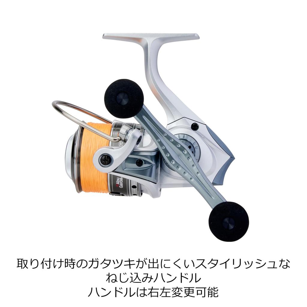 AbuGarcia CARDINAL III SX2500SHD Высокоскоростная спиннинговая катушка PE 150м с PE запасной шпулей двойная рукоятка - Леска 0.8, в комплекте,