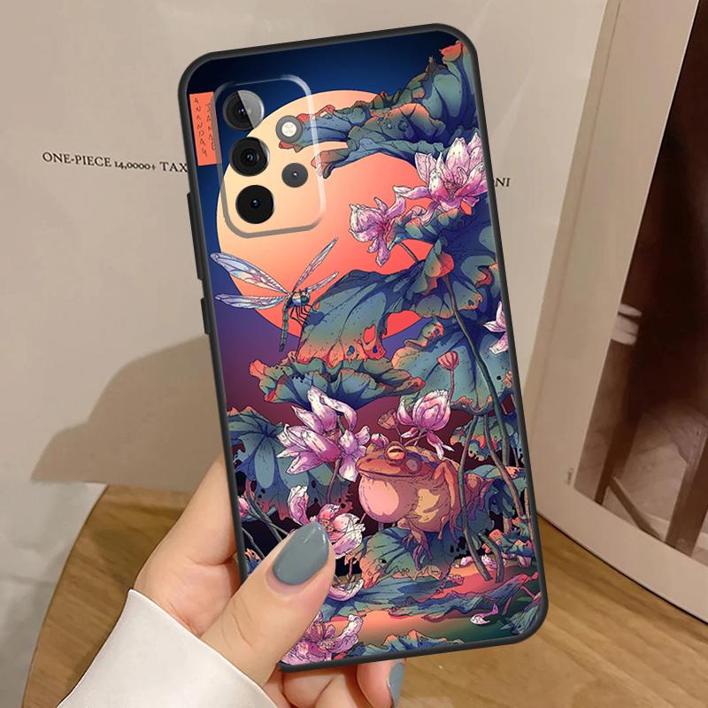 Японский стиль Искусство Япония Для Samsung Galaxy A53 A33 A13 A23 A15 A25 A35 A55 A51 A71 A12 A32 A52 A14 A34 A54 Чехол