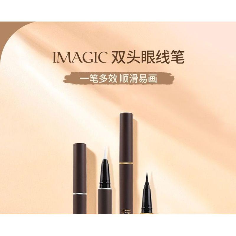 IMAGIC - Стойкая двойная подводка для глаз (Матовый / Глянцевый) - 2 оттенка