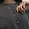 Серебристый Цвет Йерик Милый Животный Воздушный Шар Собака Ожерелья Креативный Подвеска Цепочка на Ключицы Ожерелье Женские Украшения Дропшиппинг