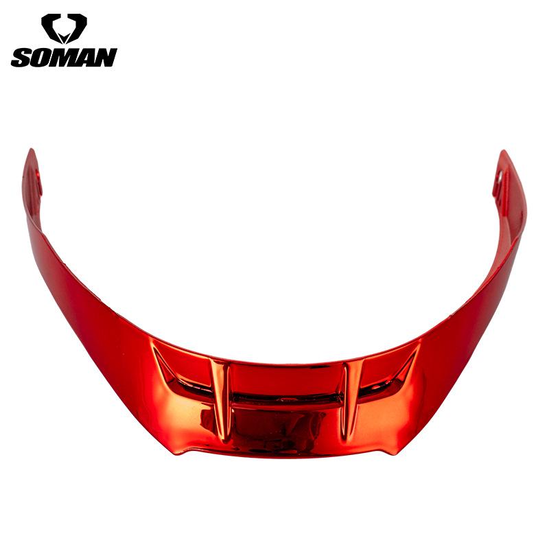 "SM955-S Motorcycle Helmet Tail Wing - Stylish, Unisex Accessory for All-Season Riding"