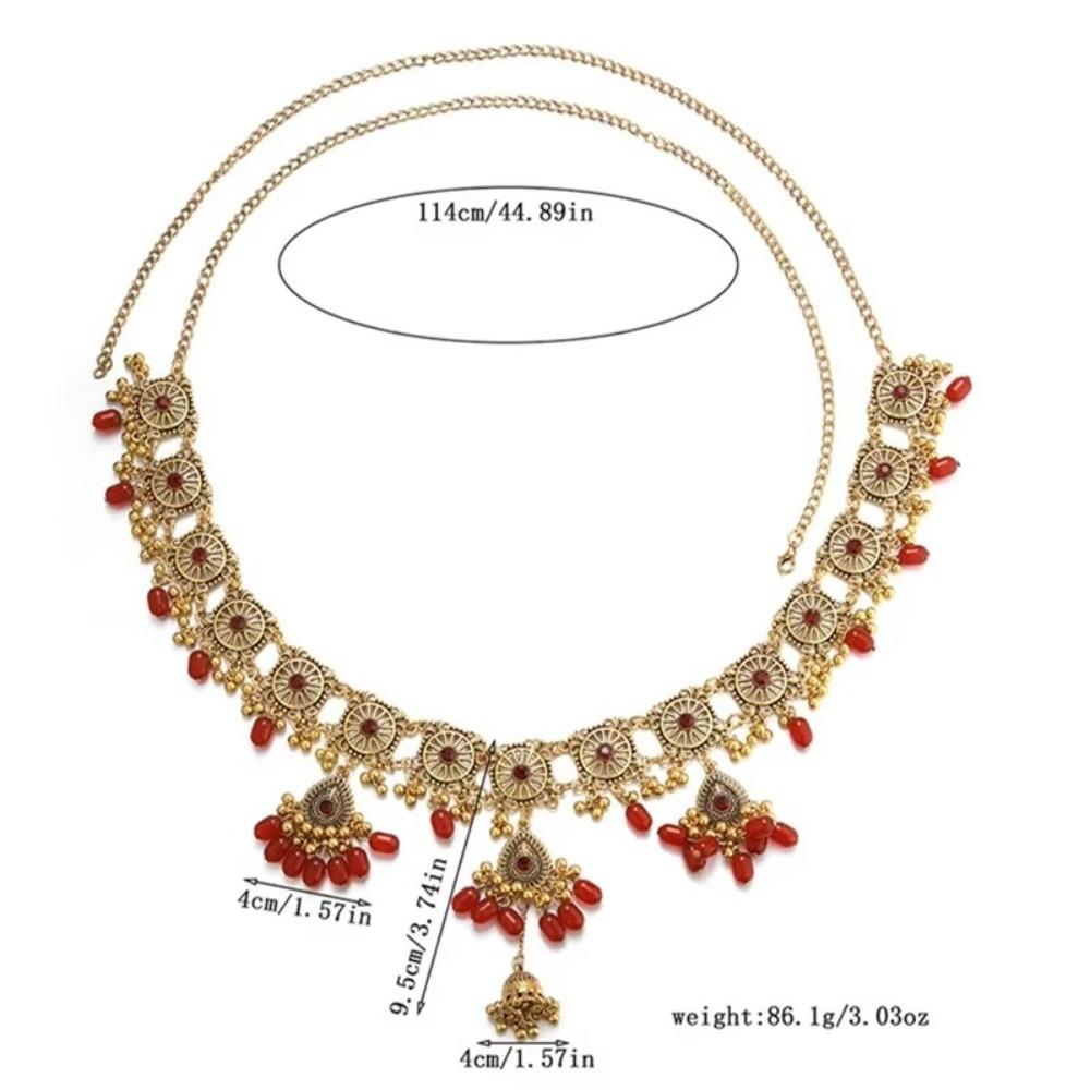 Handmade Waist Chain Bohemian Ethnic Body Jewelry New Resin Beads Chain Women