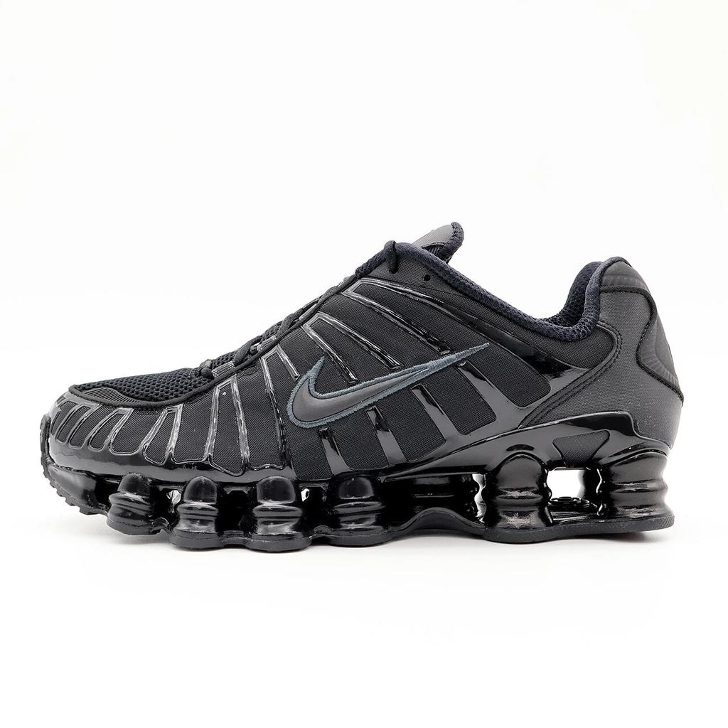 AR3566-002 Nike Shox TL Черный и Максимально Оранжевый Гематит (Женский)