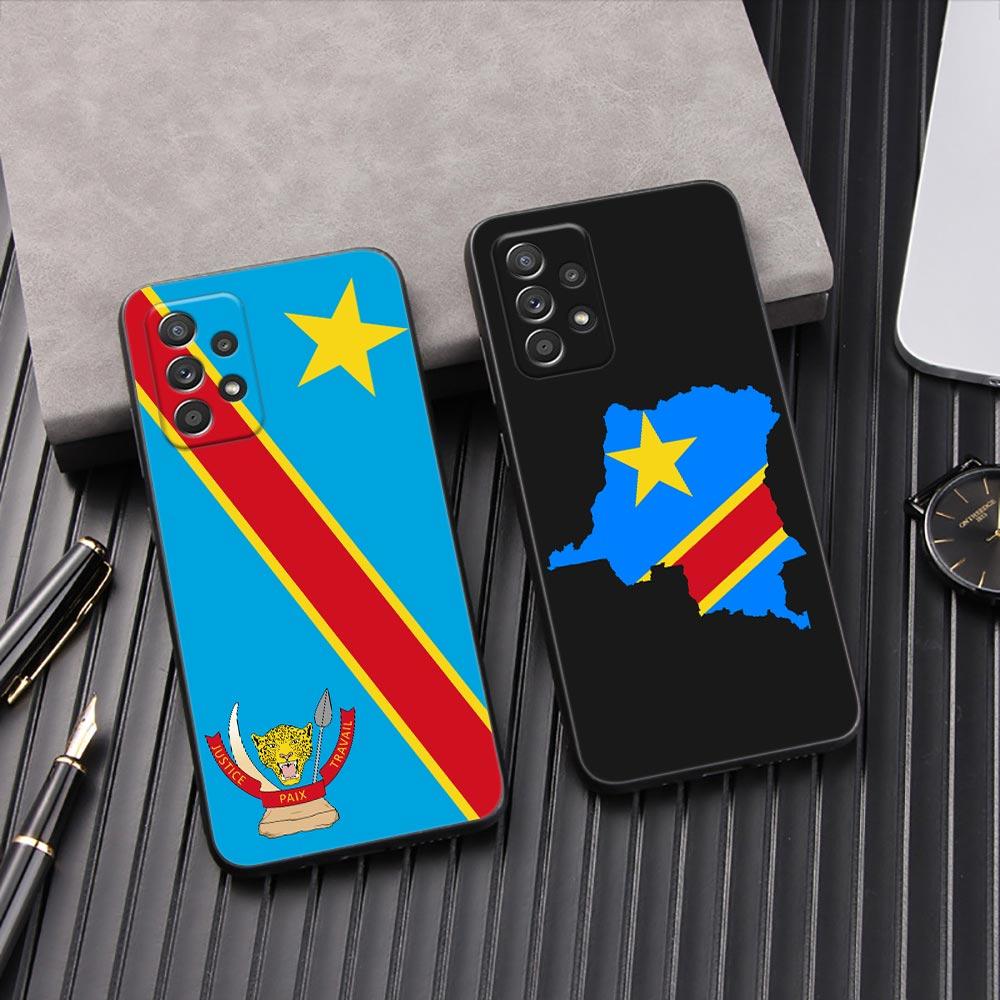 Congo Democratic Republic Flag Phone Case For Samsung Galaxy A57 A56 A37 A55 A36 A26 A54 A52 A35 A34 A25 A17 A16 A15 A07 Cover