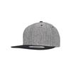 Casquette Snapback & Strapback - Flexfit - Solid Melange - Noir - Réglable - Homme