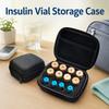 3/10ML Insulin Vial Storage Case Waterproof Essential Oils Carrying Box  Diabetes Care