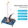 DC 5V Electronic Swing Mermaid Kit Electromagnetic Experiment Circuit Production DIY Kit Parts With Dazzling LED Water Light