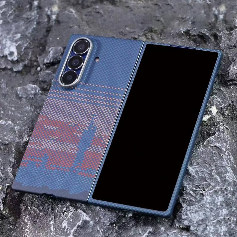 Carbon Fibre Case For Samsung Z Fold 7 Kevlar Wireless Charging Back Cover Case for SAMSUNG Z FOLD 7