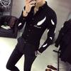 Spring Autumn Fashion Turn-down Collar Long Sleeve Printing Blouse Men's Clothing Slim All-match Korean Button Trend Chic Shirts