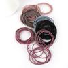 100pcs/bag Ultra Fine 2mm High Elastic Hair Rope Scrunchies for Women Elasticity Hair Loops Fashion Hair Accessories