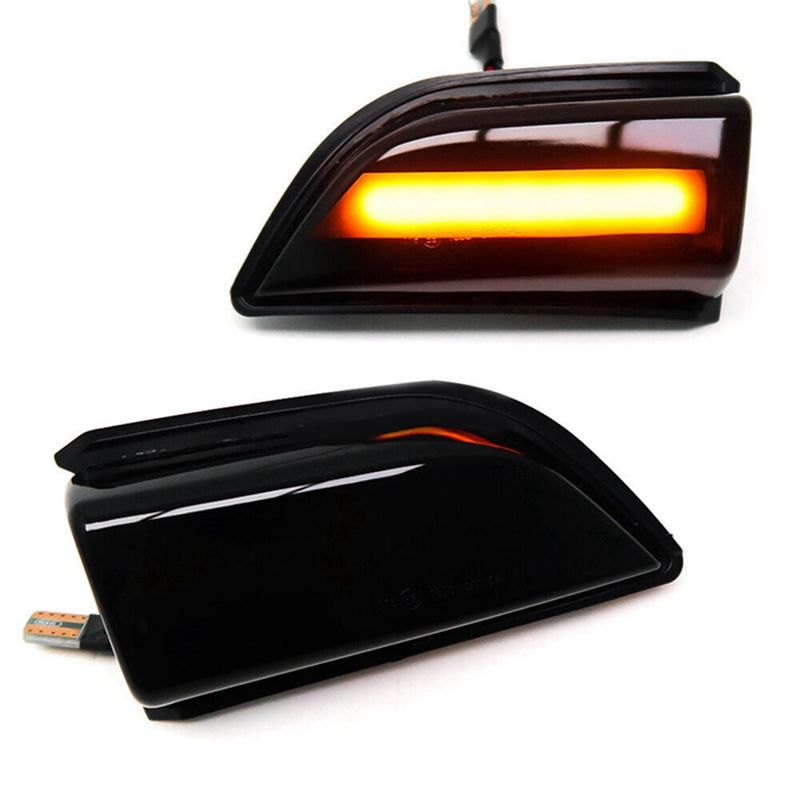 NEW-LED Dynamic Turn Signal Light Replacement For Volvo XC60 2008 -2014 Rearview Mirror Blinker Indicator 31217288 31217289