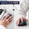 Беспроводная мышь ELECOM Trackball IST Wireless Thumb Operation 36 мм Шарик из искусственного рубина Поддержка 5 кнопок Windows Mac Chromebook Черный 2,4 ГГц