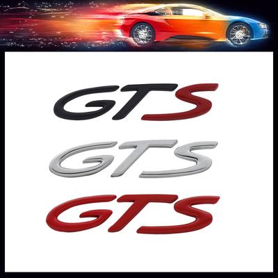 3D GTS для автомобиля Капот Крыло багажник Задний капот Шильдик Декаль Эмблема Значок Наклейка