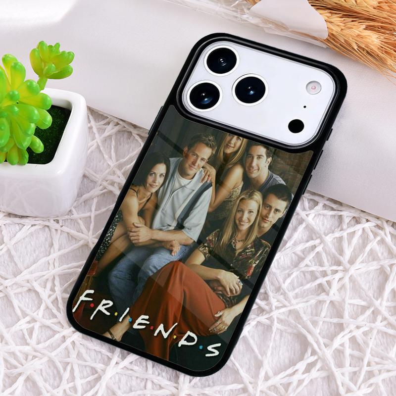 Friends TV soft Phone Case for iPhone 17 Air 16 15 11 12 14 13 Pro Max Shockproof Cover