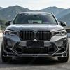 For BMW F97 X3M F98 X4M LCI 2022 2023 2024 2025 2026 Car Front Bumper Lip Sports Racing Front Chin Spoiler Body Modification Kit