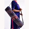 Men's or Women's Yoga Mat Bag, Handmade Cotton Sport Gym Carry Bag, Pilates Mat Bag, Carrier Bag, Adjustable Bag