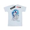 Star Wars Womens/Ladies The Last Jedi R2-D2 Brushed Cotton Boyfriend T-Shirt
