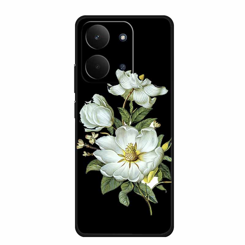 For Redmi 15C 4G Case 15 C Cartoon Cat Black Silicone Soft TPU Phone Case For Xiaomi Redmi 15C Back Cover Cases Redmi15C 6.9"