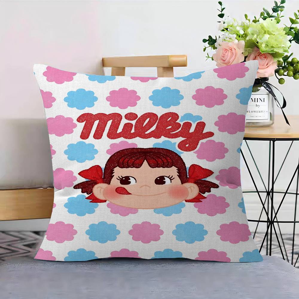 M-Mil-Ky W-Way P-Peko-Chan Чехол для Подушки Наволочка Обивка Диванная Подушка-Плед Домашний Декор Наволочка