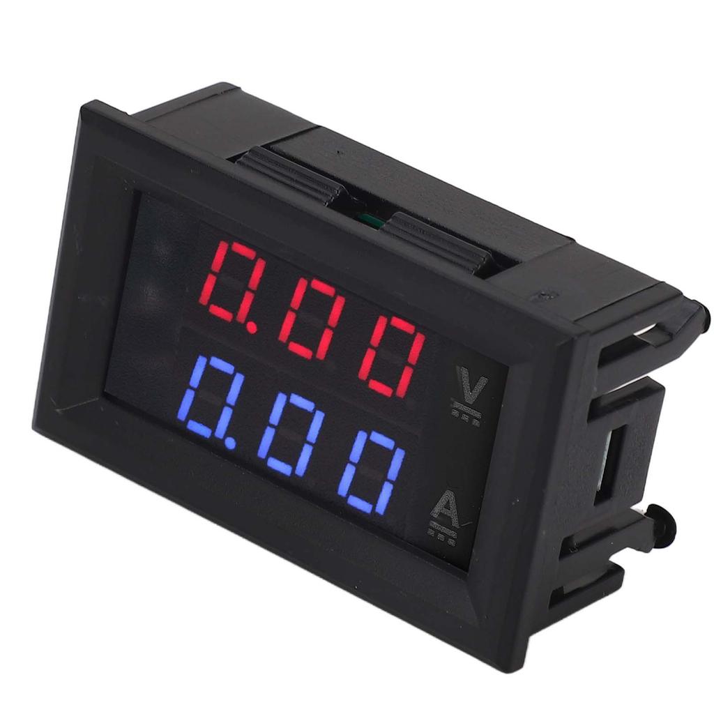 Voltage Current Meter Digital Voltmeter Ammeter Volt Tester Amp Detector LED Amperage Monitor Gauge DC0‑100V 50A with