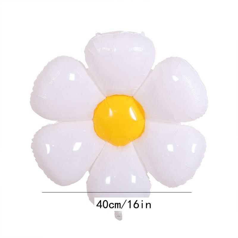 8PCS/PACK 16IN Small Daisy Aluminum Film Party Decoration Balloon 8PCS/PACK 16IN Small Daisy Aluminum Film Party Decoration Ball