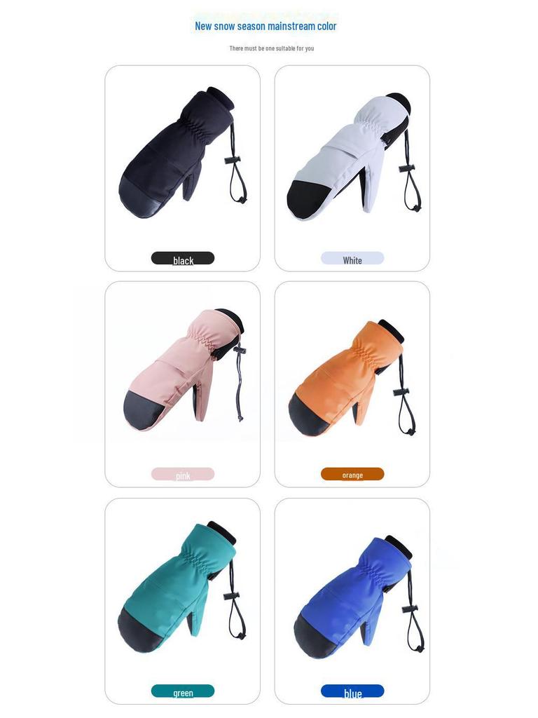 Новые акции: Зимние лыжные перчатки — ветрозащитные, водонепроницаемые, перчатки для велоспорта и альпинизма на открытом воздухе