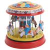 Carousel Horse Wind Up Toys Retro Handmade Interesting Rotating Carousel Horse Clockwork Toys for