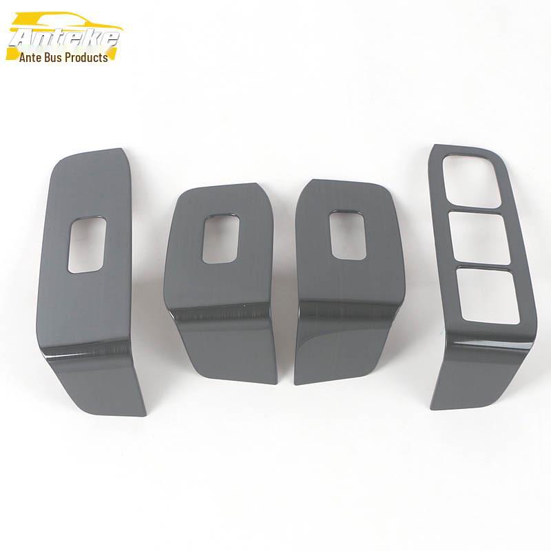 Ideal 22 L9 Стеклянная подъемная рама Декоративная кнопка переключения подлокотника окна Блестки Автозапчасти