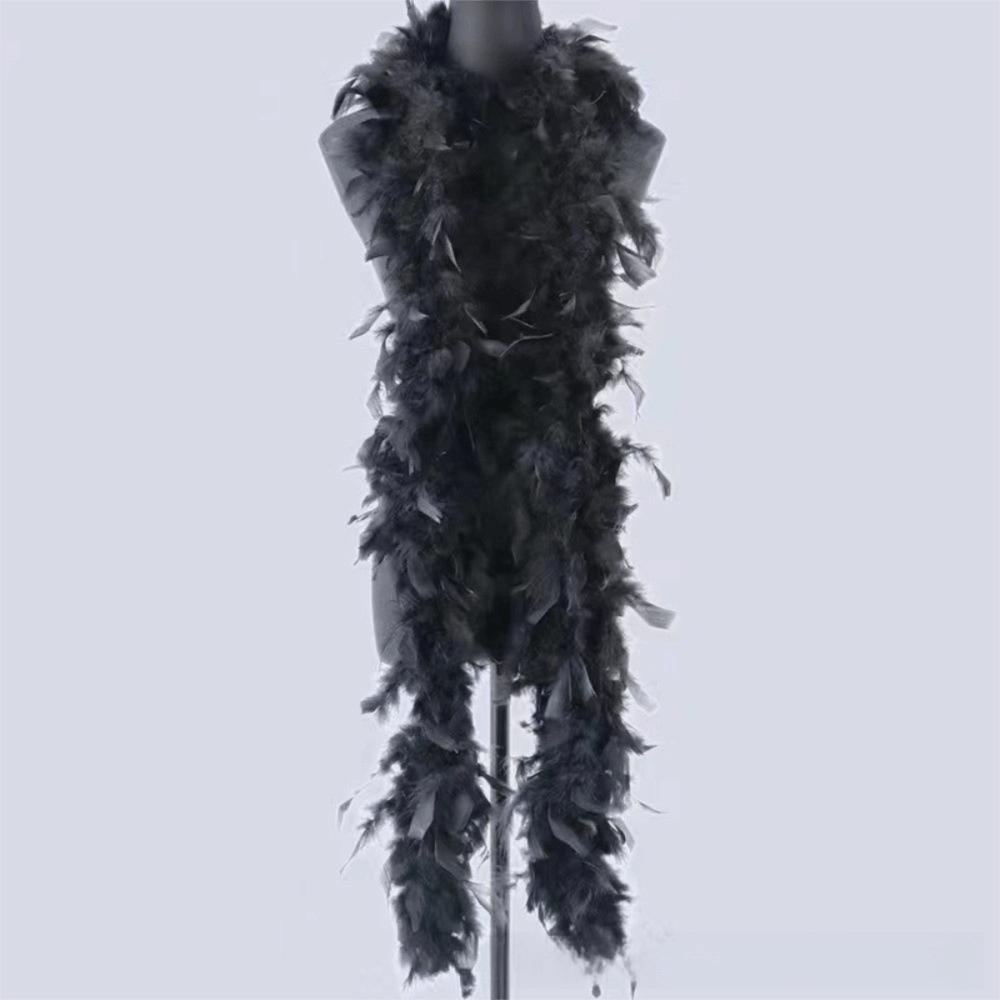 Clothing Edge Decorative Turkey Feathers Boa Party Decoration Wedding Scarf Carnival Party
