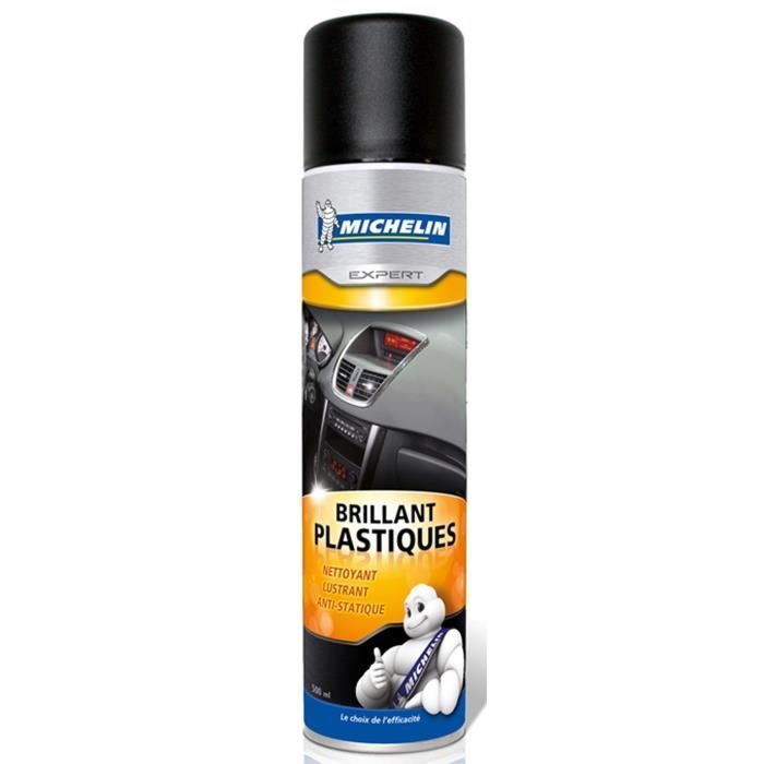 Nettoyant lustrant tableau de bord Brillant 400ml - MICHELIN - Gamme EXPERT - plastiques intérieurs brillants et satinés