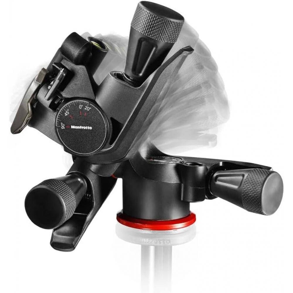Трехсуставная головка Manfrotto Xpro с быстросъемной площадкой Тряпка для чистки в комплекте Вес 1 кг