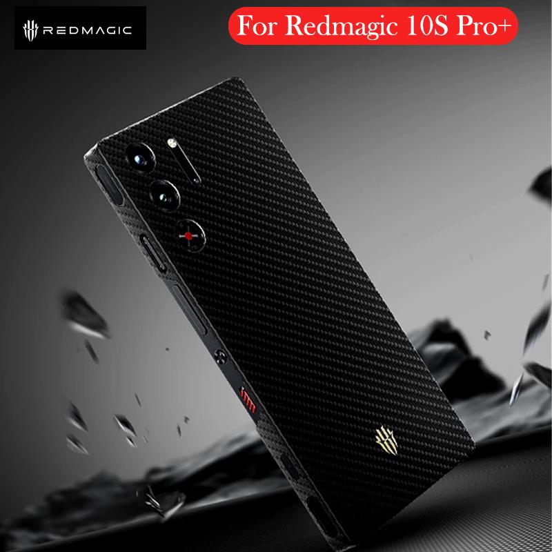 Оригинальный магнитный чехол из кевлара для Redmagic 10 10S Pro Pro+ Чехол-накладка с карбоновой задней крышкой для ZTE Redmagic 10 10s Pro Plus