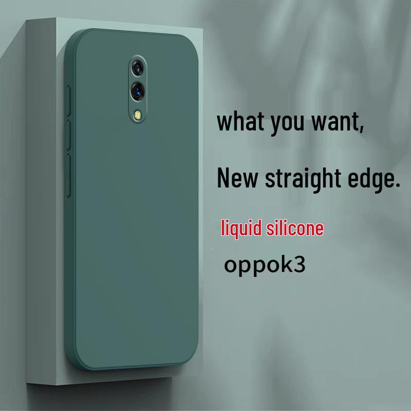Чехол для телефона OPPO K3 из жидкого силикона, защита по всему краю, новая модель