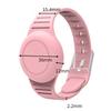 Waterproof Silicone Case for Apple AirTag Strap for AirTag Anti-lost Protective Cover for Children Tracker Locator Wristband New