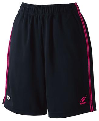 Шорты Nittaku Longe Black x Pink Line SS LO2 NW-2497