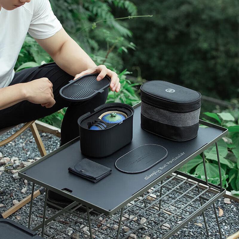 Edenus Ceramic Gongfu Travel Tea Set