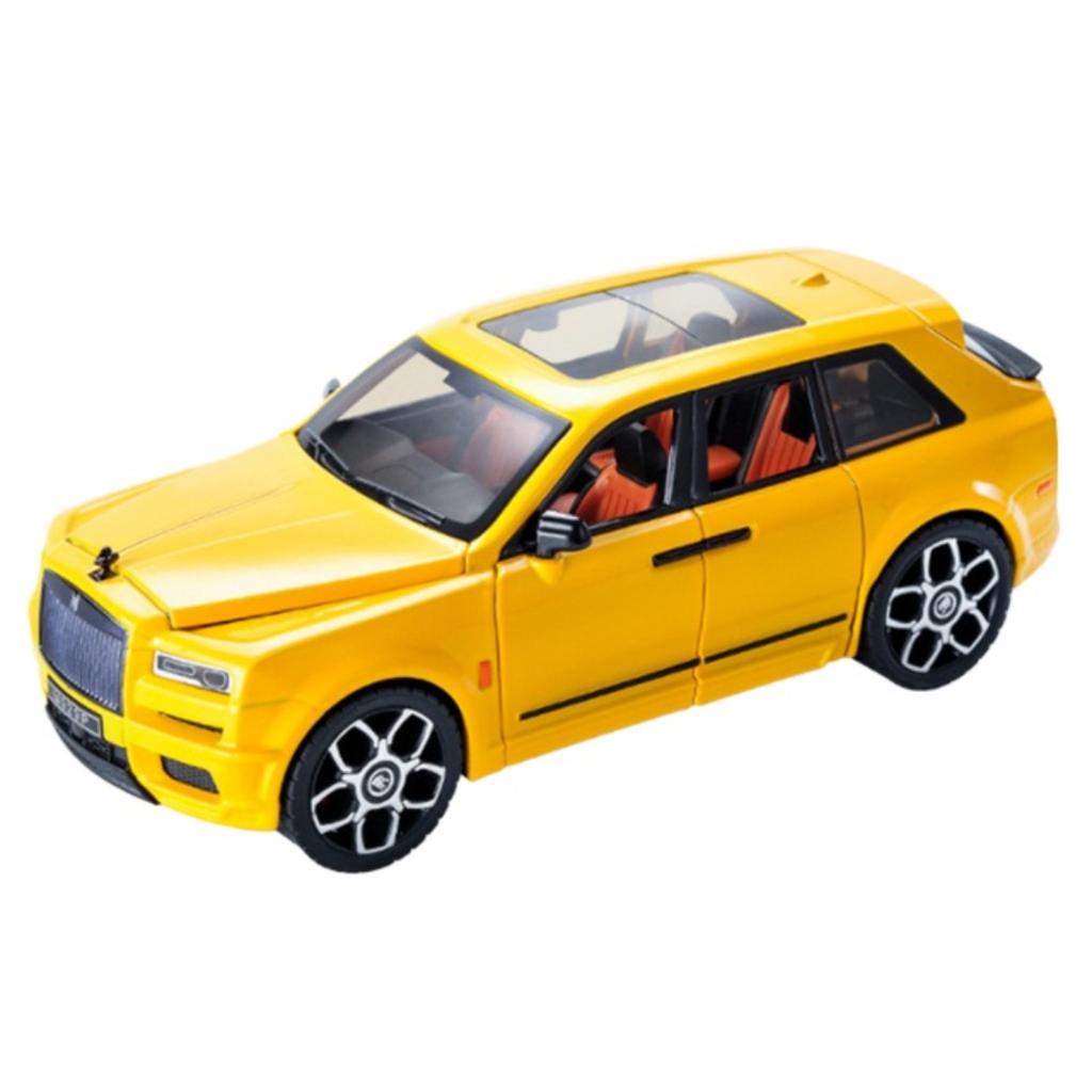 Большой размер 1/20 Rolls Royce SUV Cullinan Alloy Luxy Car Model Diecast Metal Toy Vehicles Car Model Sound and Light Children Gift