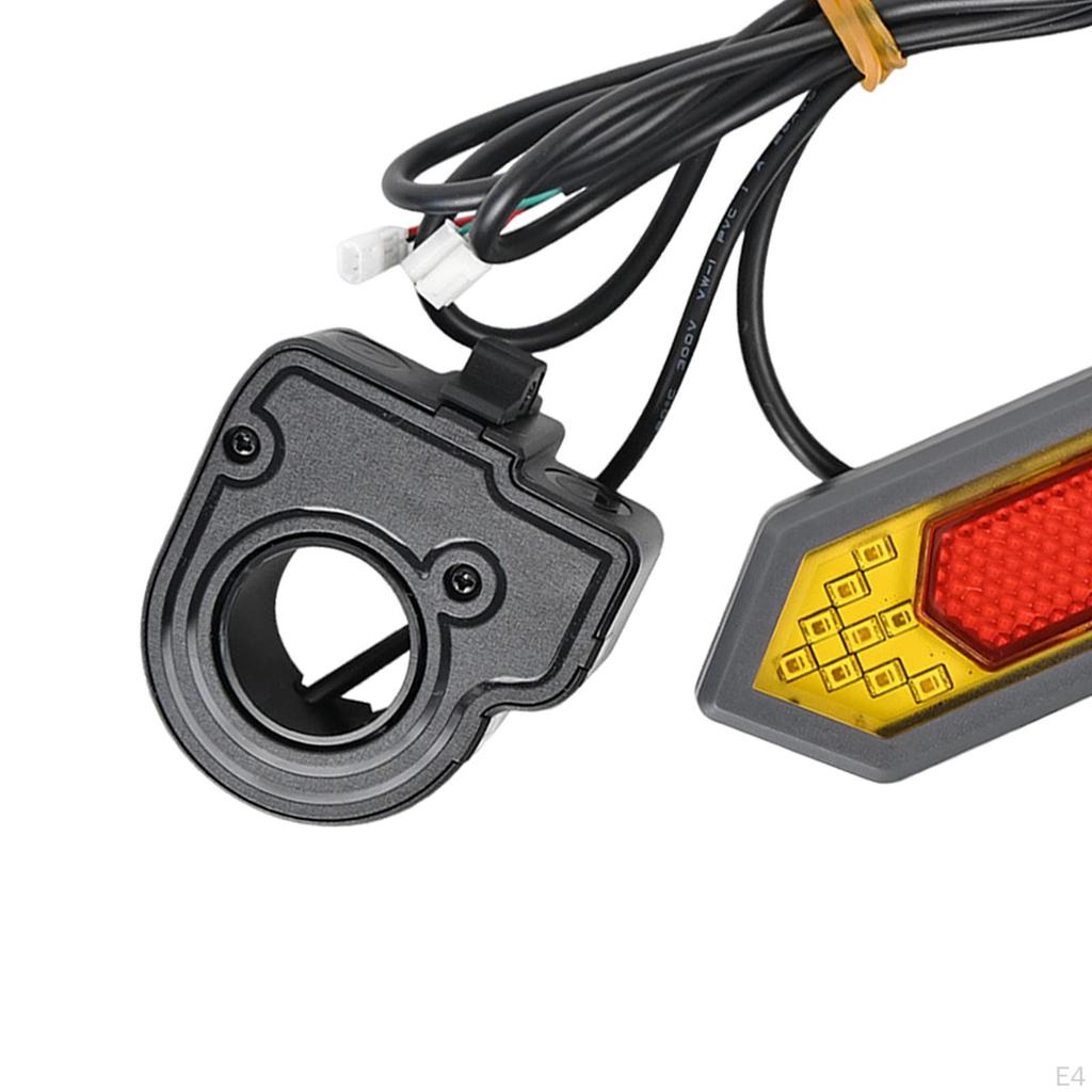 Задний фонарь, индикатор, простая установка, прочный комплект деталей для скутера, указатель поворота, задний брызговик