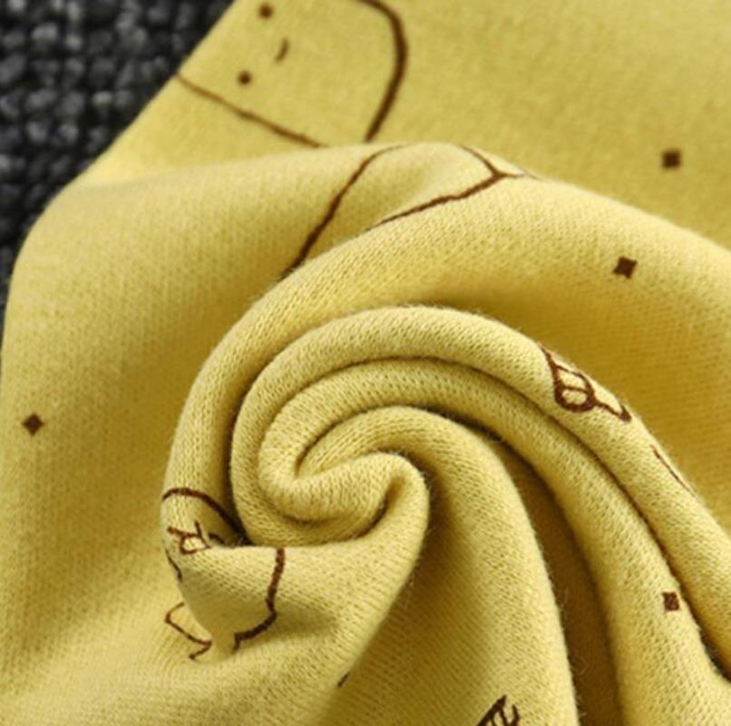 Children's 100% Cotton Autumn Pants, High-waisted Belly-protecting Pants, Baby Pants with Open Crotch, Boys' and Girls' Undershirts and Sleep Pants