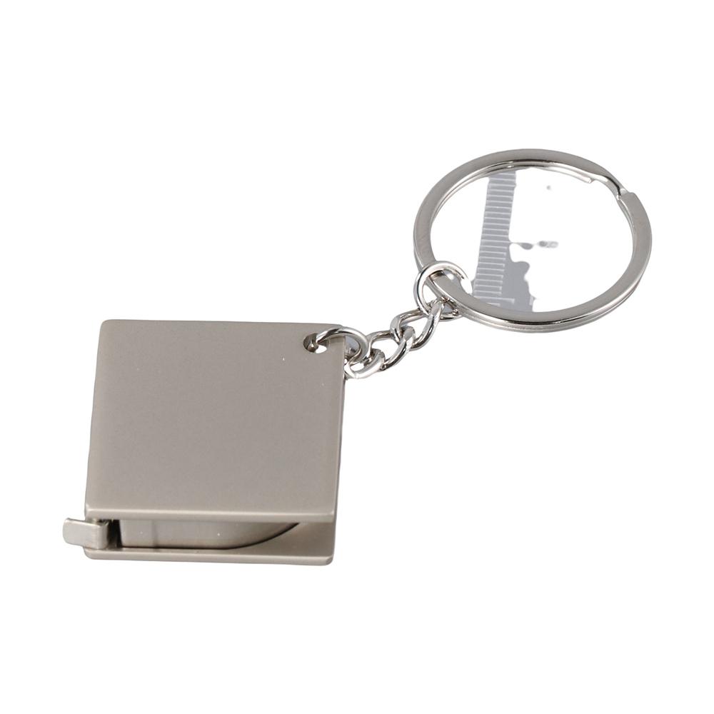 Creative Portable Hot Sale Popular Key Ring Ruler Tape Measure Key Chain Metal Multi-functional