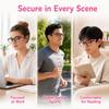 2Pcs Anti-slip Eyeglass Frame Decor Soft Silicone Eyeglass Ear Hooks Glasses Ear Grips  Daily Wear