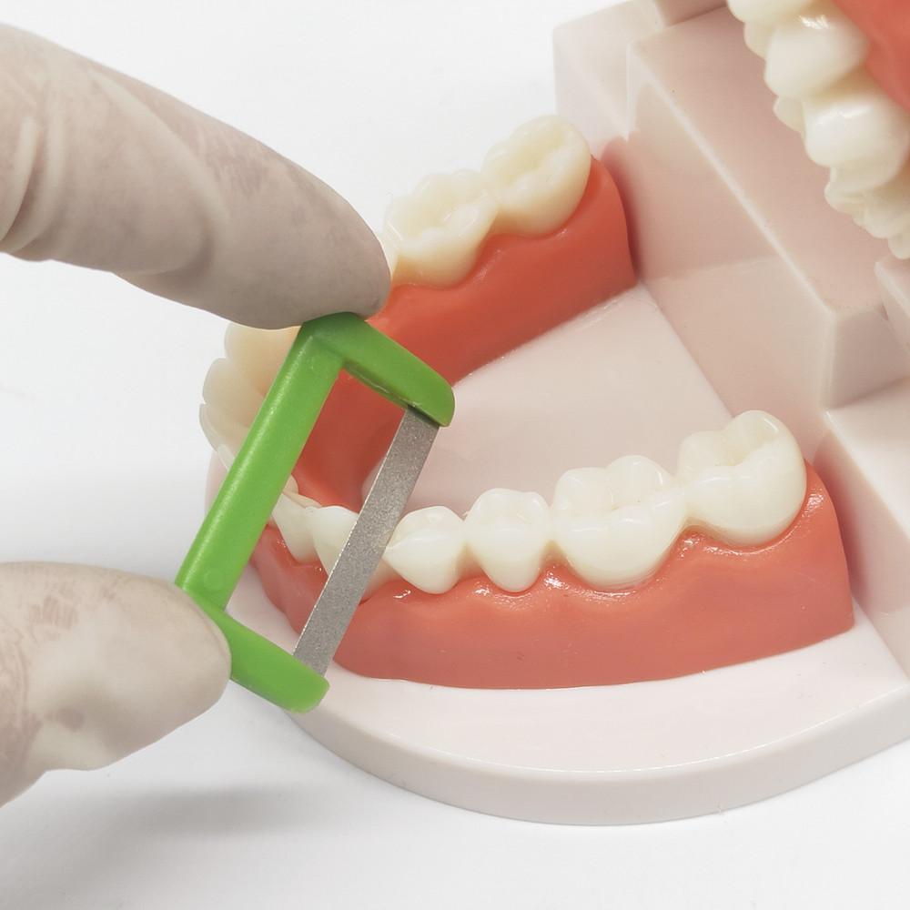 5 шт./10 шт. стоматологическая ортодонтическая межпроксимальная эмаль для полировки зубной эмали, уменьшенный инструмент для полировки зубов, режущие полоски, стоматологические инструменты
