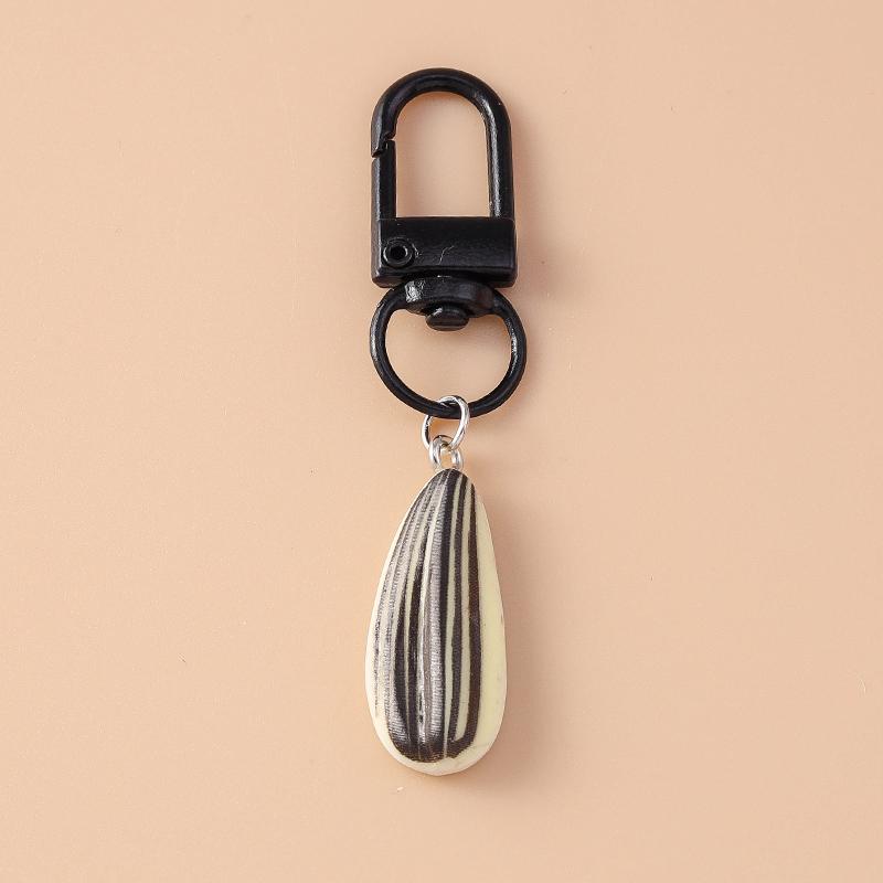 Cute Resin Simulation Fruit Keychain Grape Orange Key Ring Women Girls Handbag Pendants DIY Handmade Jewelry Gift