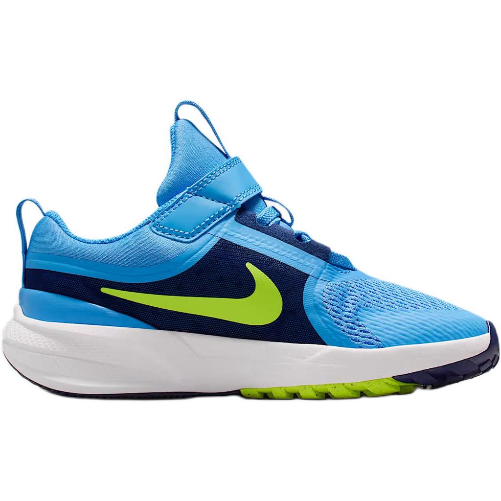 Nike Star Runner 5 PS University Blue Volt Kids Sneakers Blue-Void Football-Grey HF7005-400
