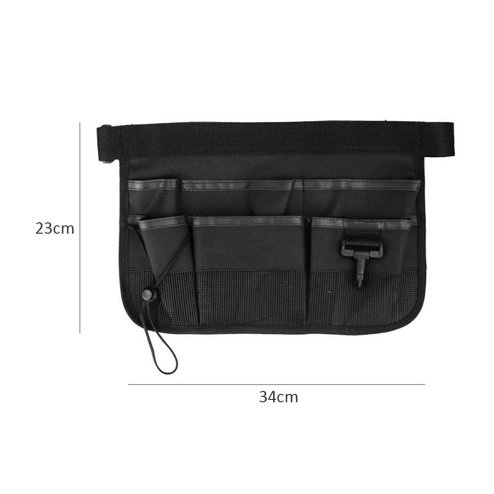 Garden Tool Waist Bag Oxford Cloth Tool Bag Gardening Tool Belt with 7 Pockets